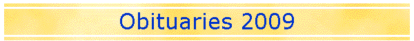 Obituaries 2009