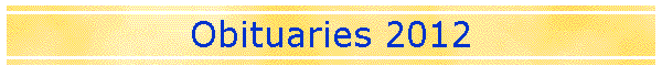 Obituaries 2012
